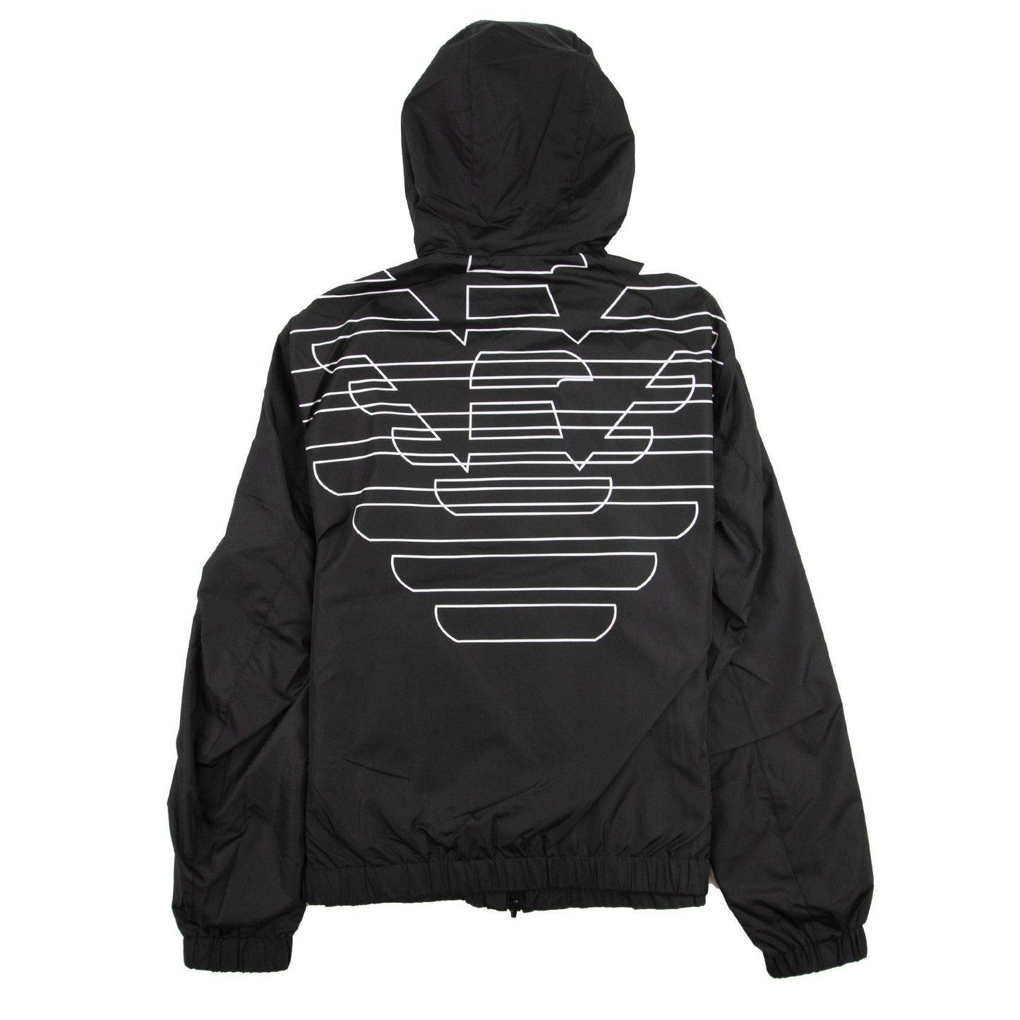 Emporio Armani Reversible Large Logo Jacket Nero/Bianco