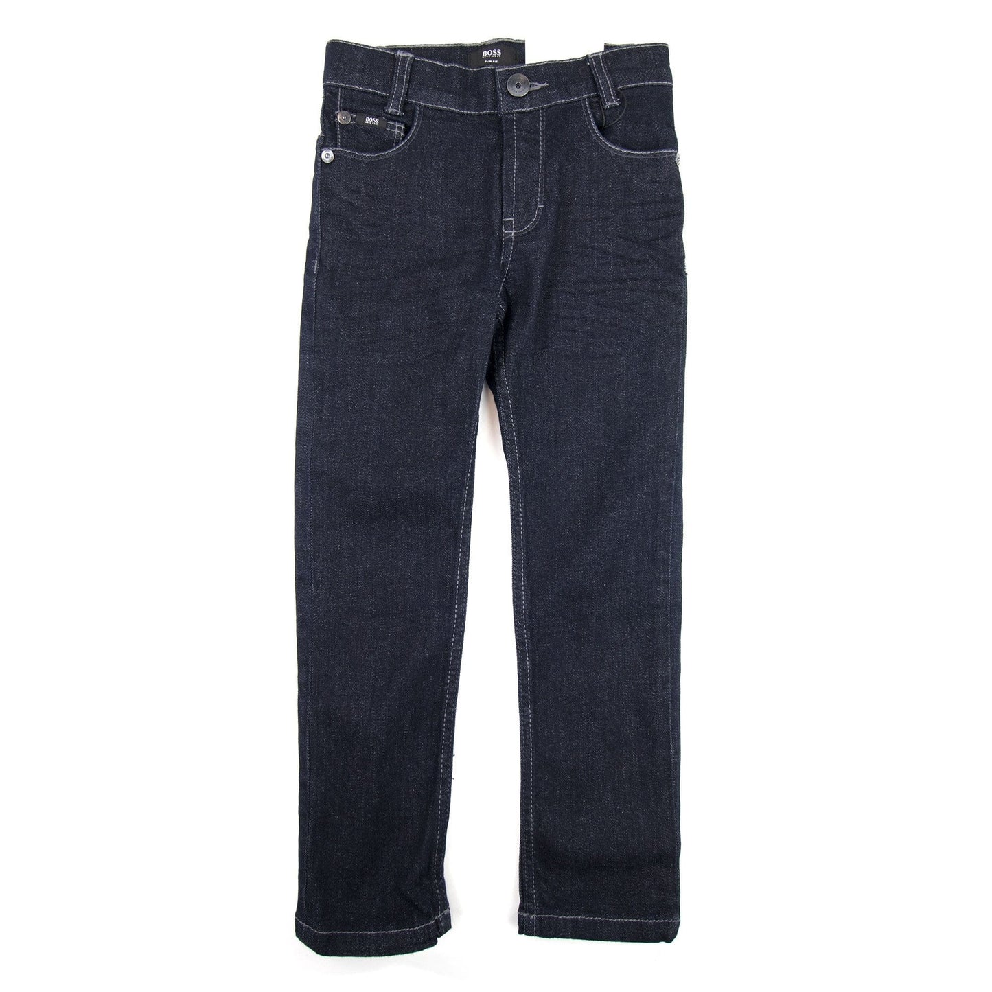 Hugo Boss Kids Raw Denim Slim Fit Jeans Denim
