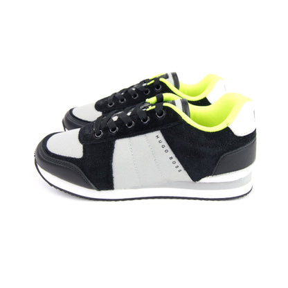 Hugo Boss Kids Retro Runner Grey