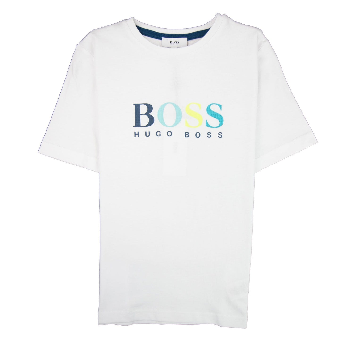 Hugo Boss Kids Chest Multi Logo T-shirt White