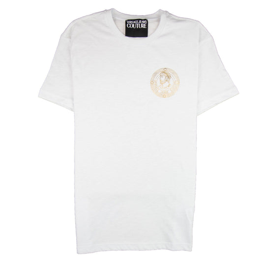 Versace Jeans Couture Foil Chest Logo T-shirt White
