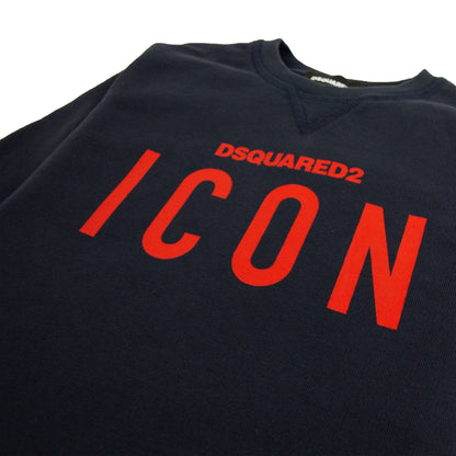 Dsquared2 Kids Icon Crewneck Sweatshirt Navy