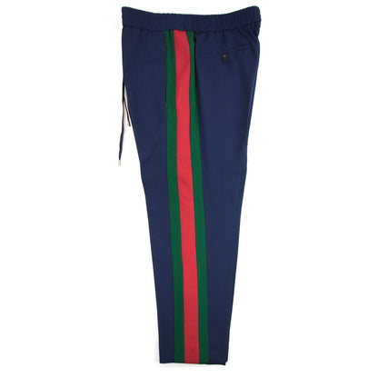 Gucci Side Striped Trouser Navy