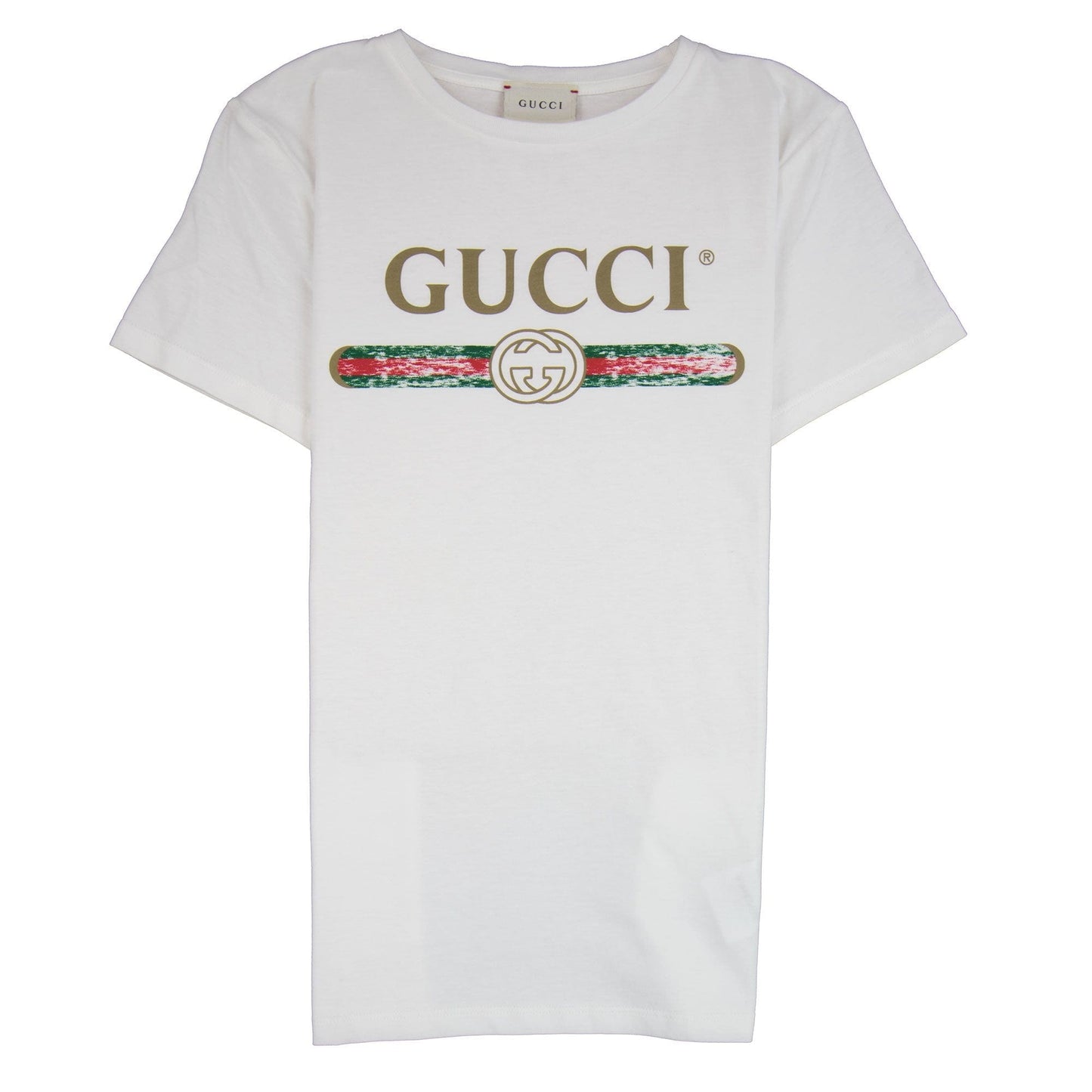 Gucci Junior Logo T-shirt White
