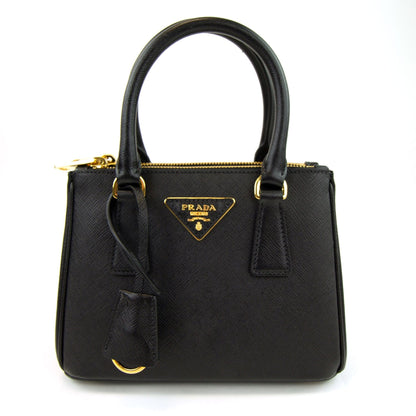 Prada Mini Saffiano Tote Bag Nero
