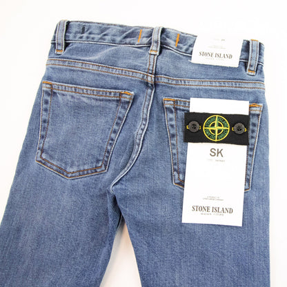 Stone Island Junior Sk Used Wash Jeans Denim