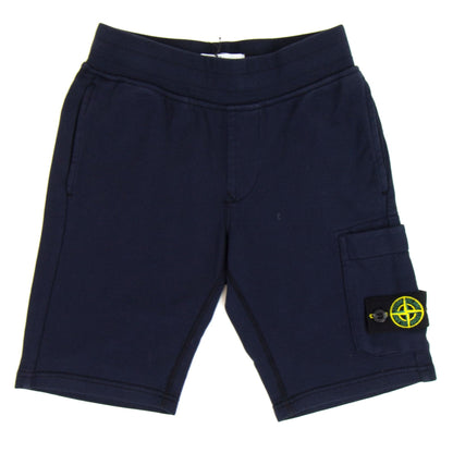 Stone Island Junior S/S Shorts Blue V0026