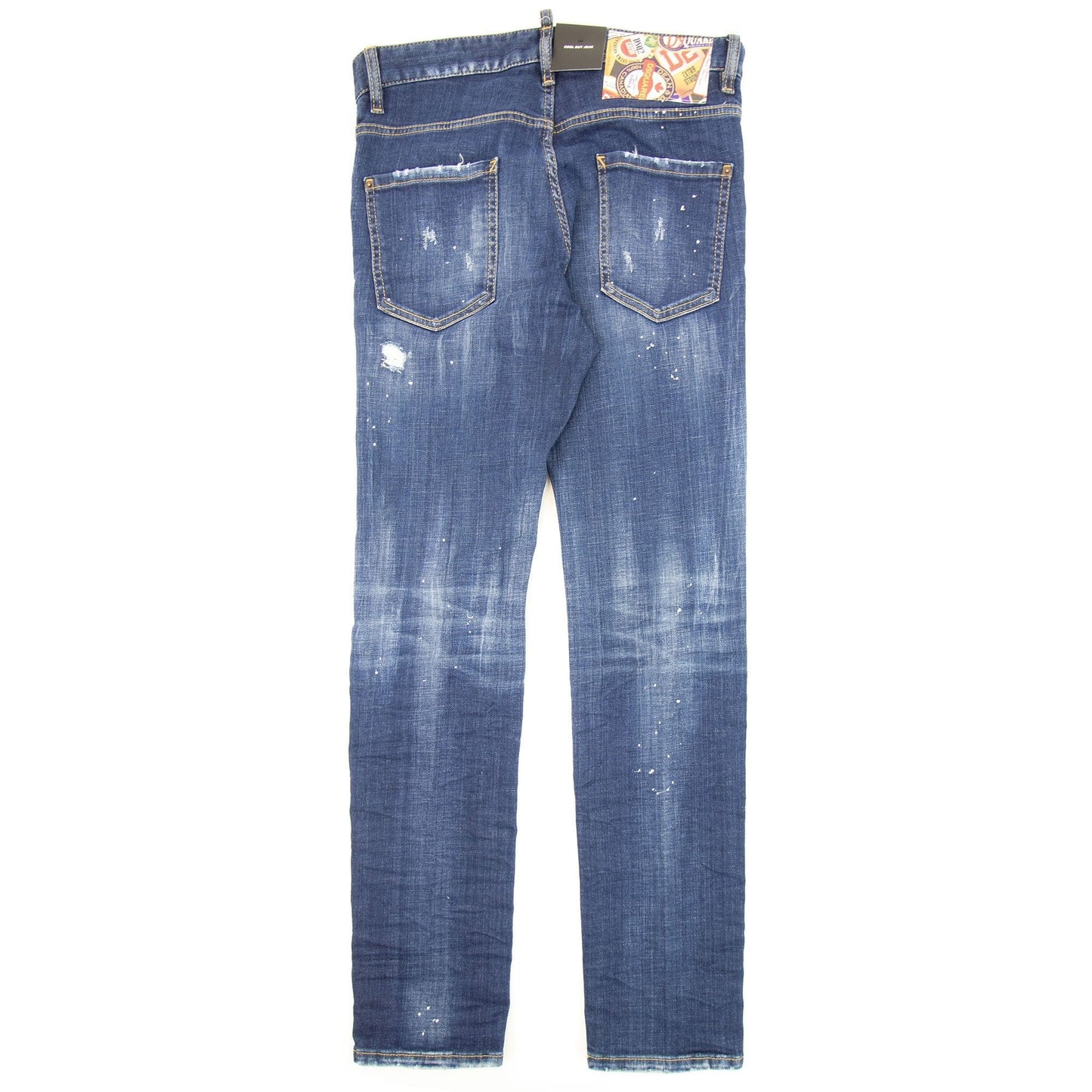 Dsquared2 Under Patch Cool Guy Jeans Blue
