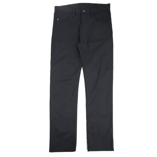 Emporio Armani Stretch Cotton Gabardine J21 Jeans Nero 0999