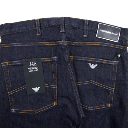 Emporio Armani J45 Regular Fit 0941 Denim Blue