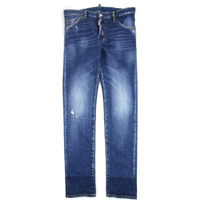 Dsquared2 Suede Patch Cool Guy Jeans Denim 470