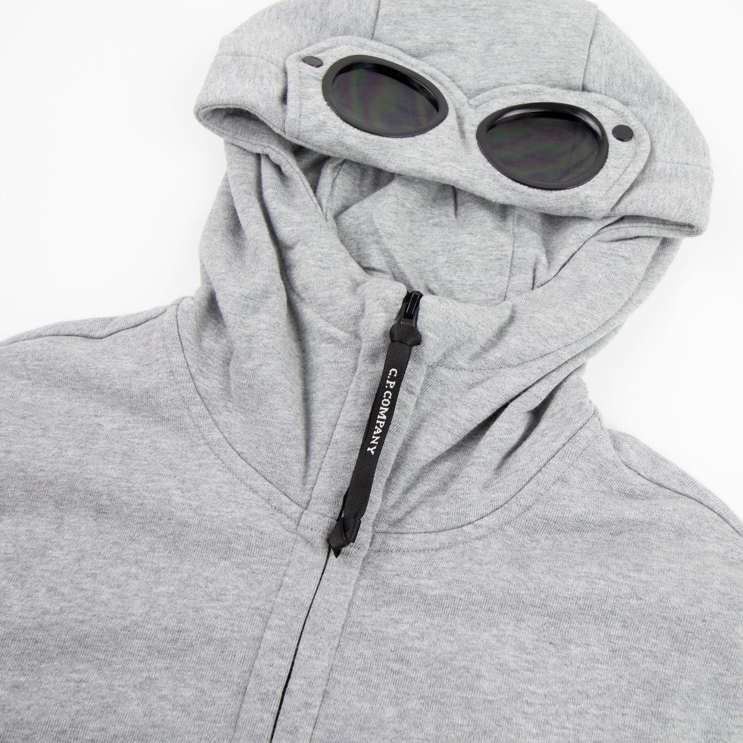 CP Company Diagonal Raised Fleece Hoodie Tracksuit 2PCS Grey M93