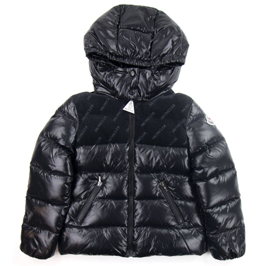 Moncler Junior Paspale Giubbotto Down Jacket Black 999