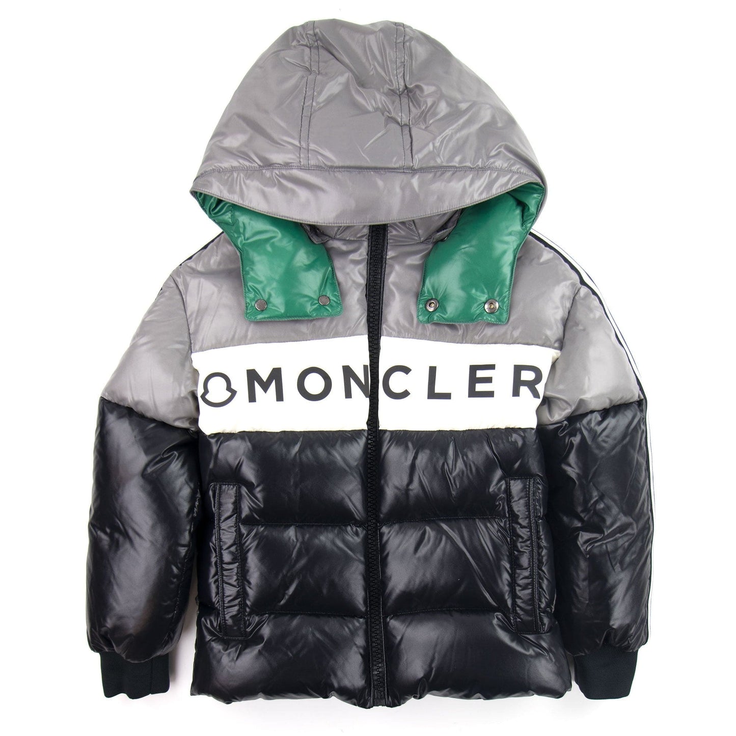 Moncler Junior Fabrege Giubbotto Down Jacket Black 906