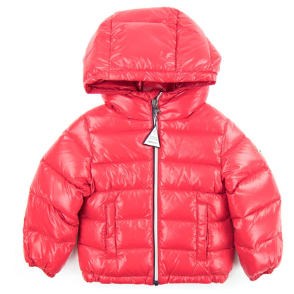 Moncler Junior New Aubert Giubbotto Down Jacket Red 455