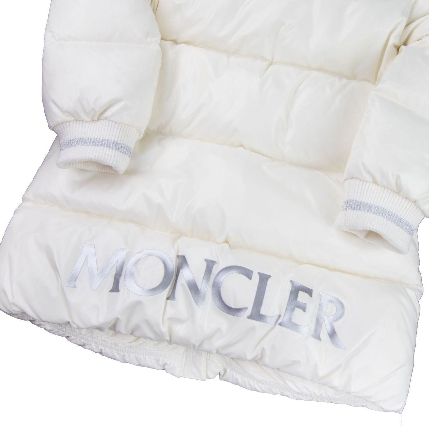 Moncler Junior Gliere Giubbotto Down Jacket White 034