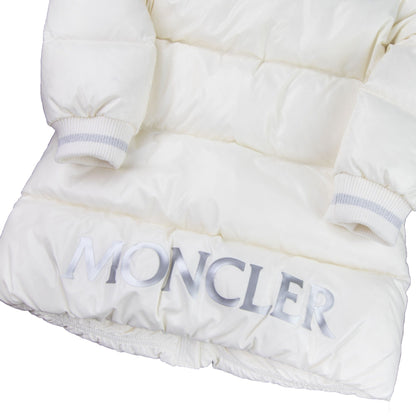 Moncler Junior Gliere Giubbotto Down Jacket White 034