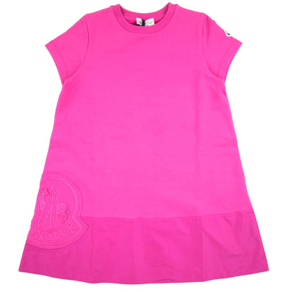 Moncler Junior Abito Dress Pink 530