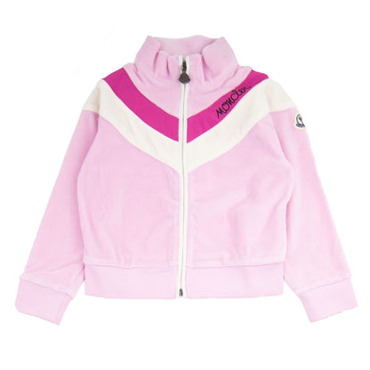 Moncler Junior Completo Maglia Cardigan Tracksuit Pink 521