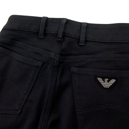 Emporio Armani Jnr J06 Side Piping 5 Pocket Trousers Nero 0999
