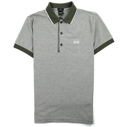 Hugo Boss Paule 4 Short Sleeve Polo Shirt Green