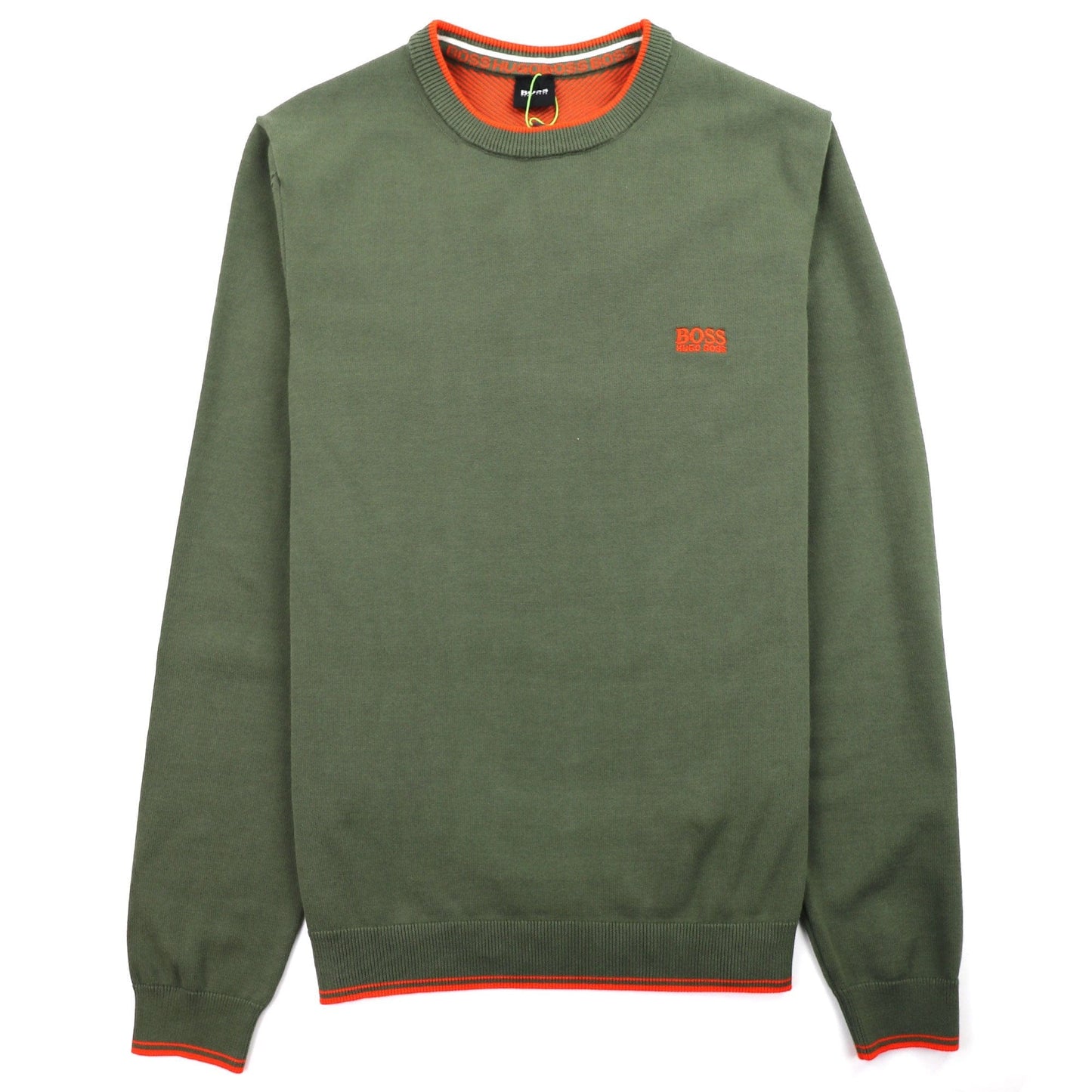Hugo Boss Rimex Crewneck Sweater Green
