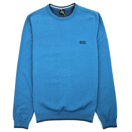Hugo Boss Rimex Crewneck Sweater Blue