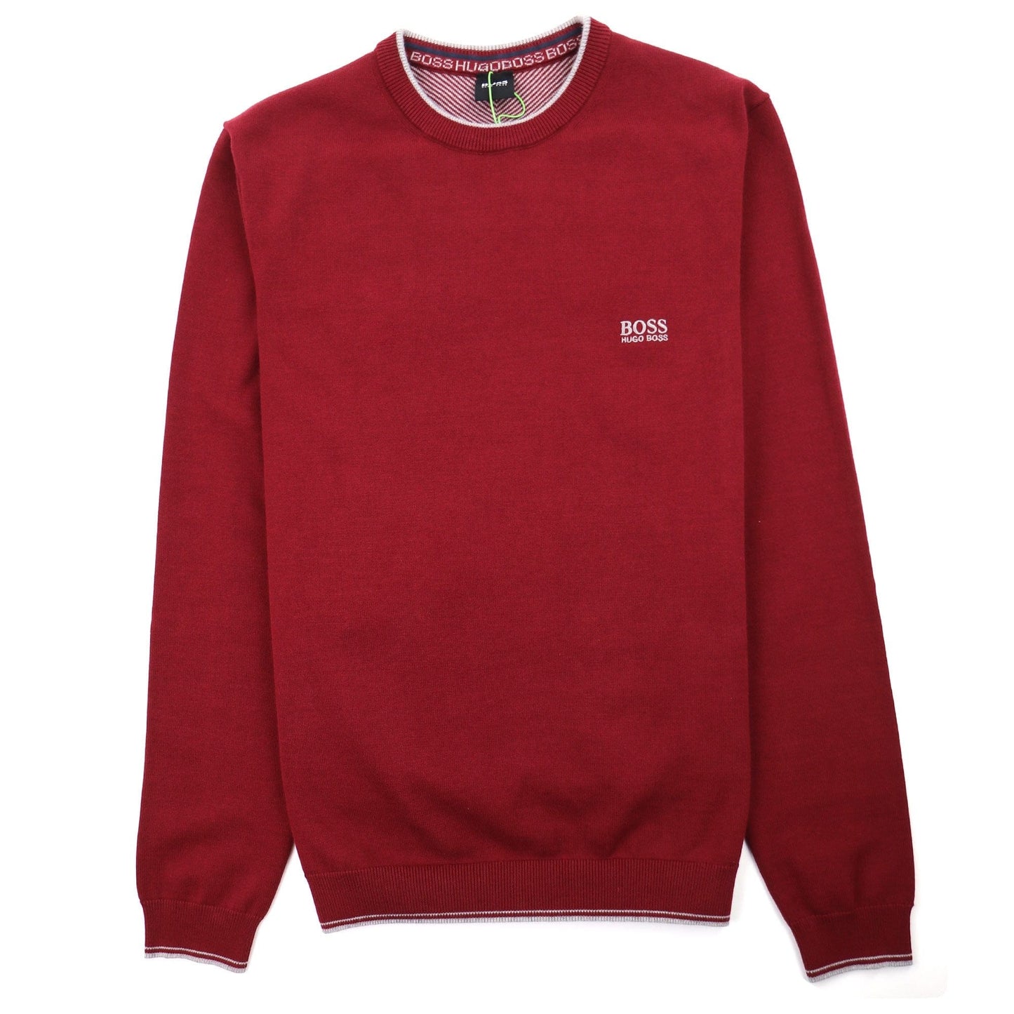 Hugo Boss Rimex Crewneck Sweater Burgundy