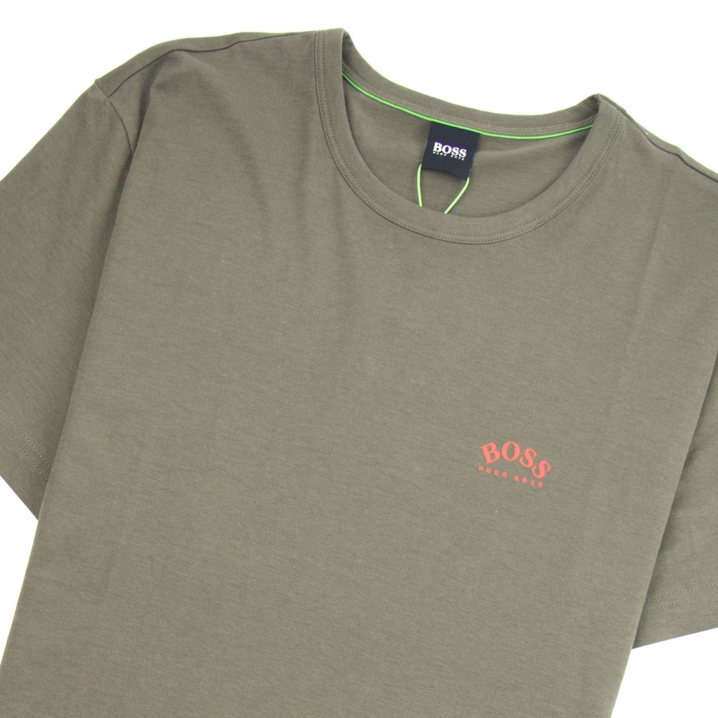 Hugo Boss Curved Logo T-shirt Green