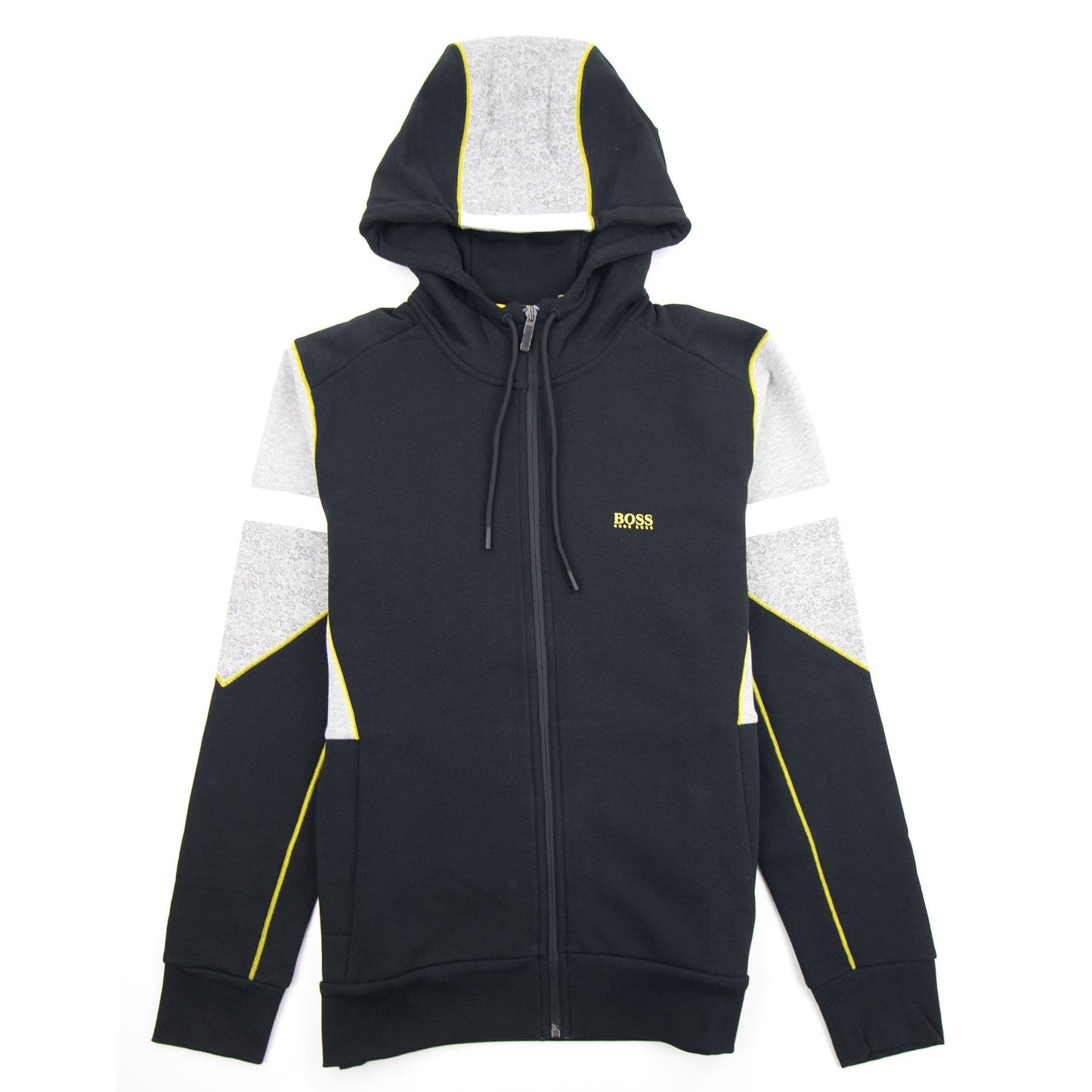 Hugo Boss Zip Through Small Logo Saggy Hoodie