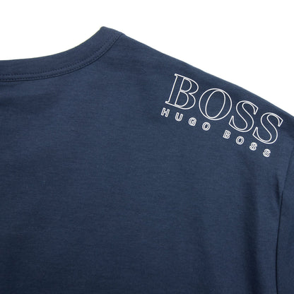 Hugo Boss Small Logo Long Sleeve Togn 410 Navy