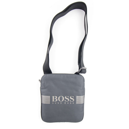 Hugo Boss Pixel Envelope Bag Dark Grey