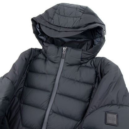 Hugo Boss Patton Padded Parka Coat Black