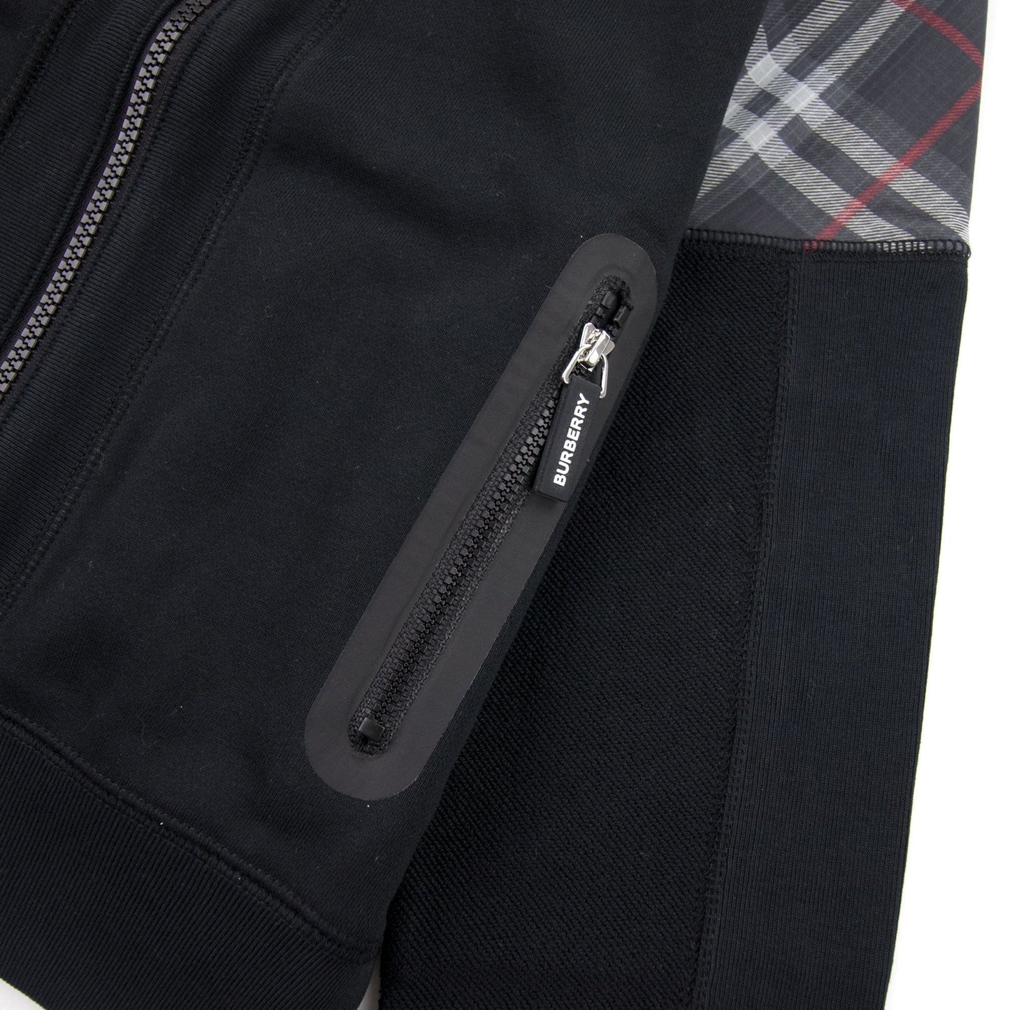 Burberry Children Hamilton Vintage Check Hoody Black