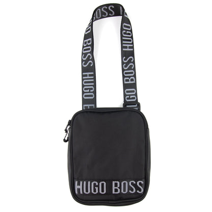 Hugo Boss Kids Messenger Bag Black