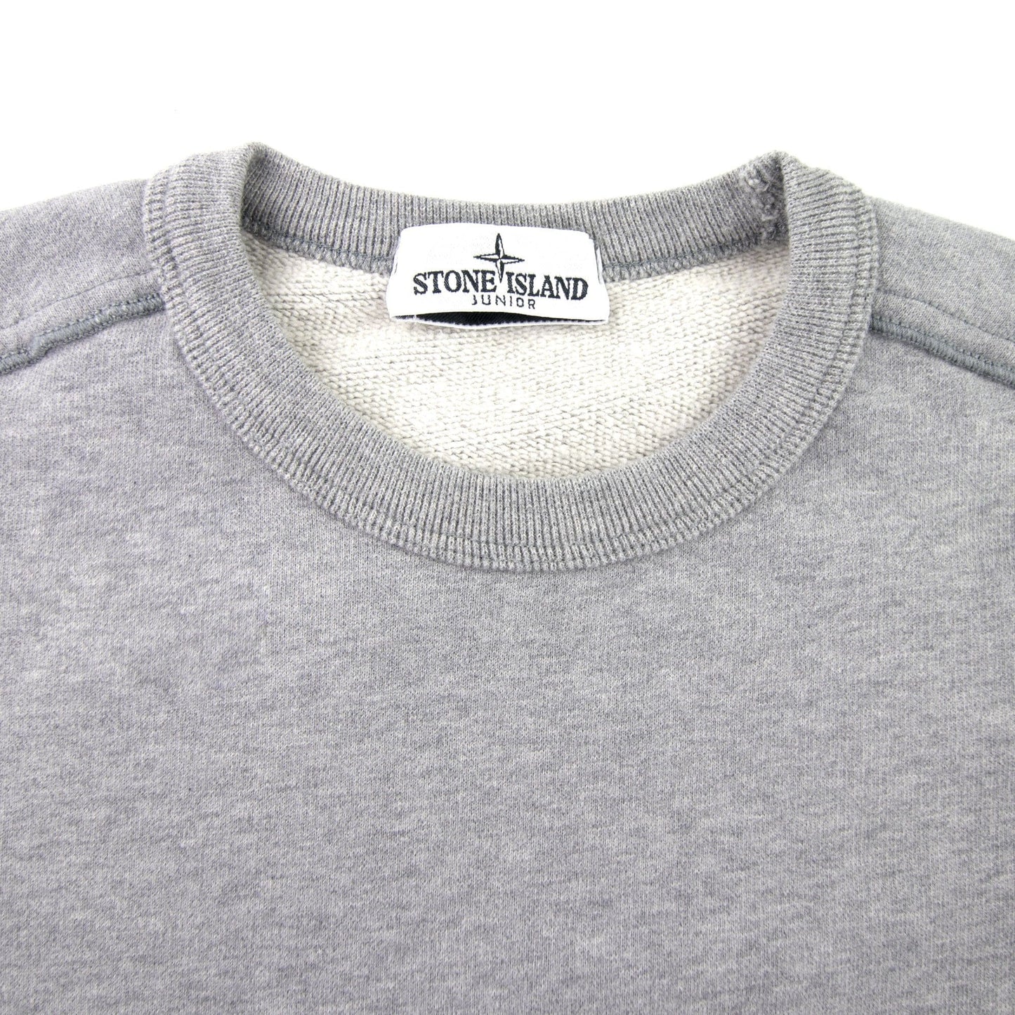 Stone Island Junior 60940 Crewneck Core Sweatshirt Grey V1064