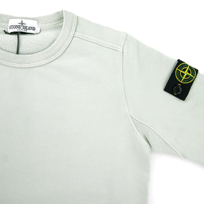 Stone Island Junior 60940 Crewneck Core Sweatshirt Light Green V0061