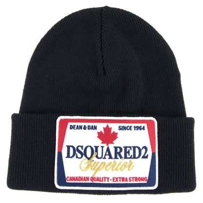 Dsquared2 Canadian Beanie Black