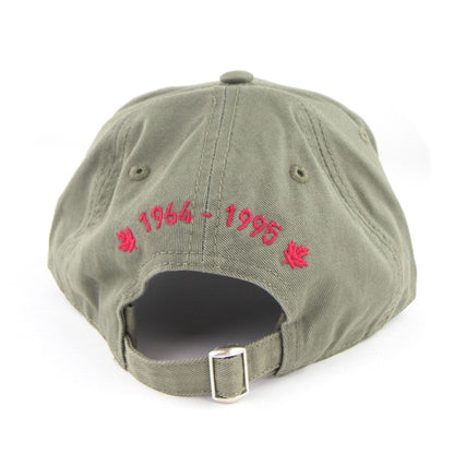 Dsquared2 Long Logo Patch Embroidered Baseball Cap Military Green