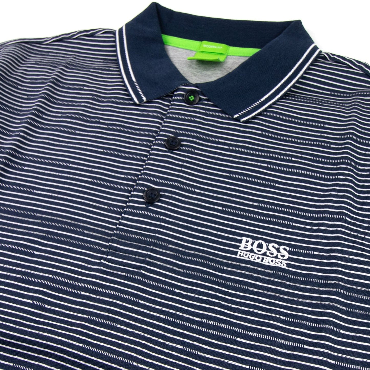 Hugo Boss Paddy 2 Stripe Polo Navy