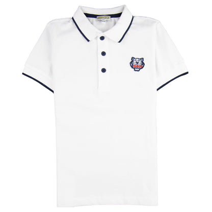 Kenzo Kids Polo Shirt White