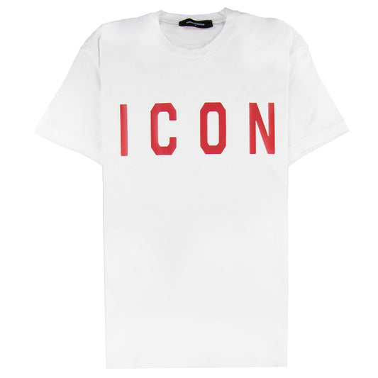 Dsquared2 Icon Print T-shirt White/Red