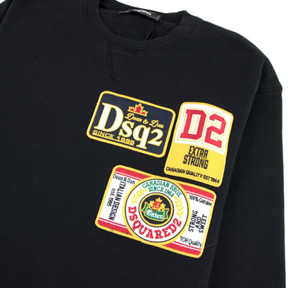 Dsquared2 Beer Logo Sweater Black