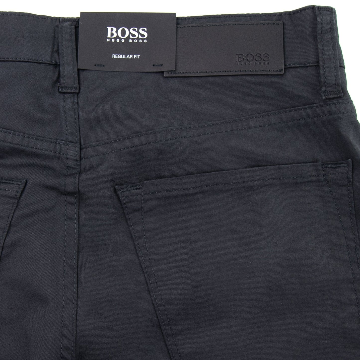 Hugo Boss Maine Regular-fit Chinos Black 001