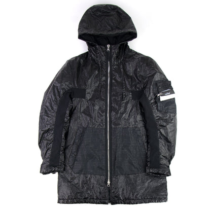 Stone Island Shadow Project 40203 Dual Grid Contour Parka Black V0029