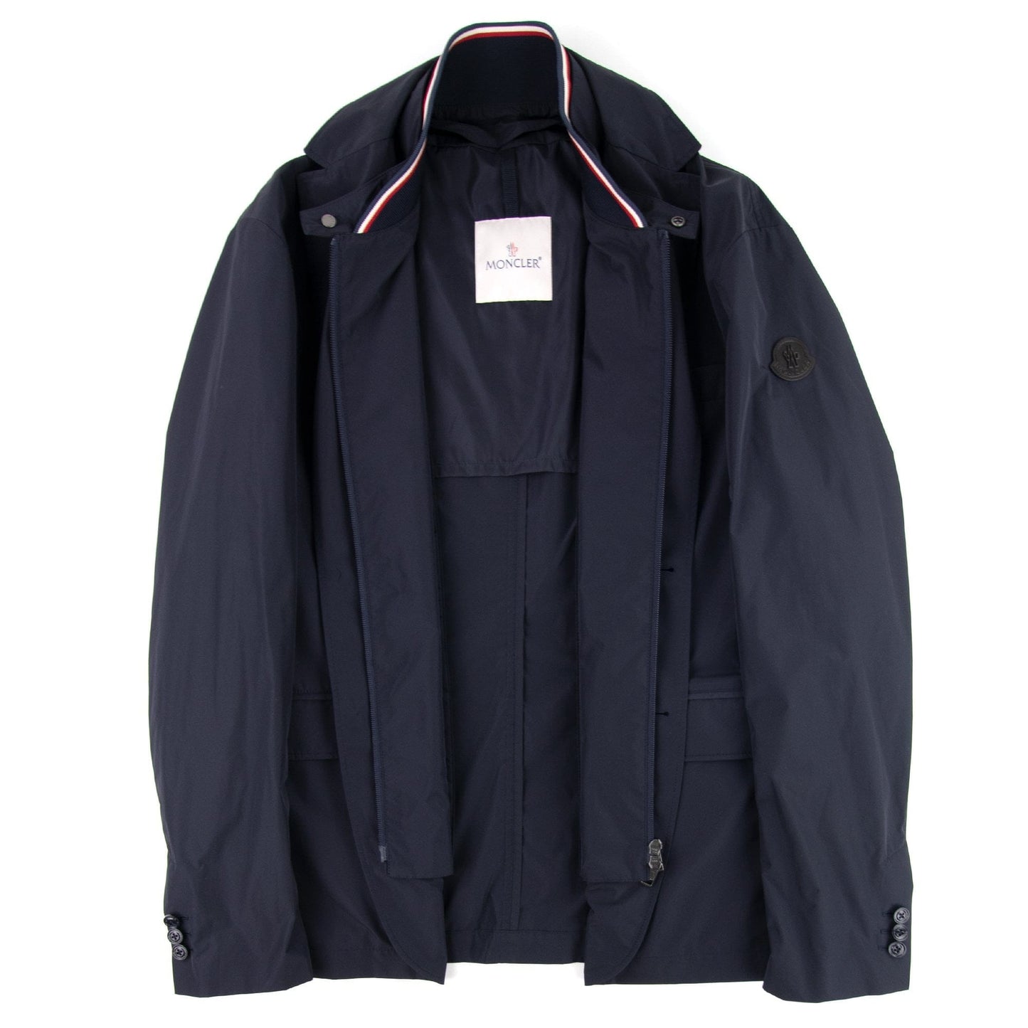 Moncler Mayenne Blazer Jacket Navy Blue 742