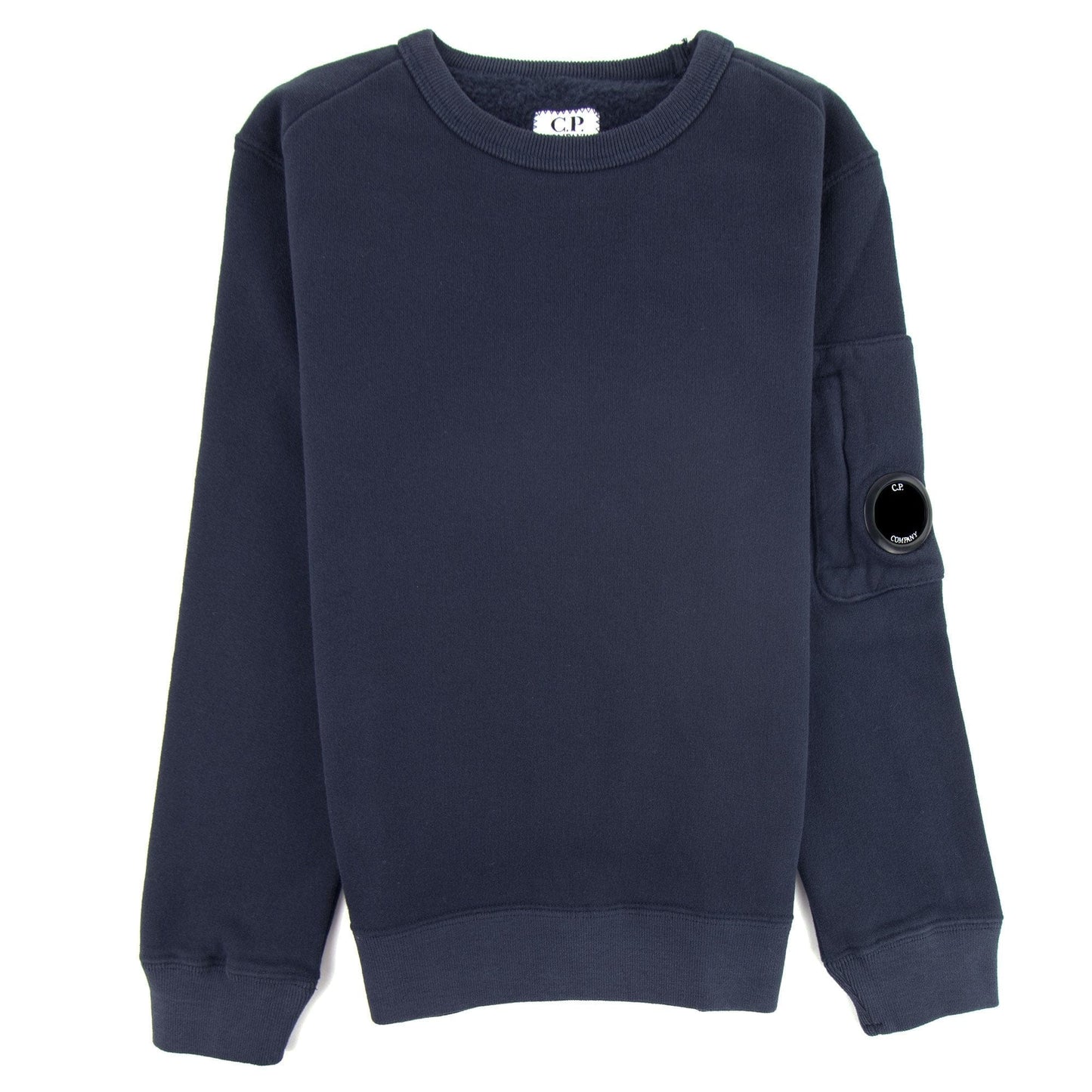 C.P. Company Undersixteen Lens Fleece Sweatshirt Navy 888
