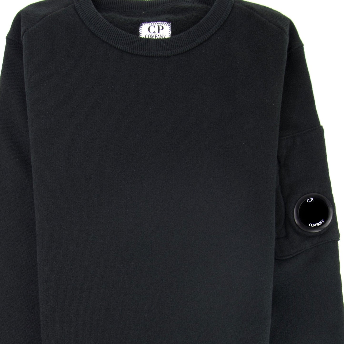 C.P. Company Undersixteen Lens Fleece Sweatshirt Black 999