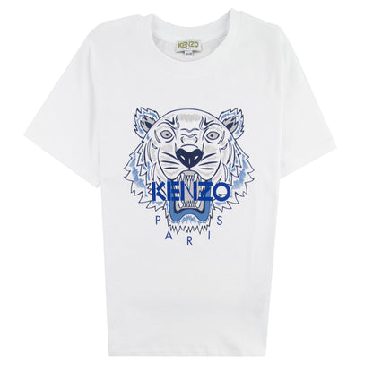 Kenzo Kids Tiger T-shirt White