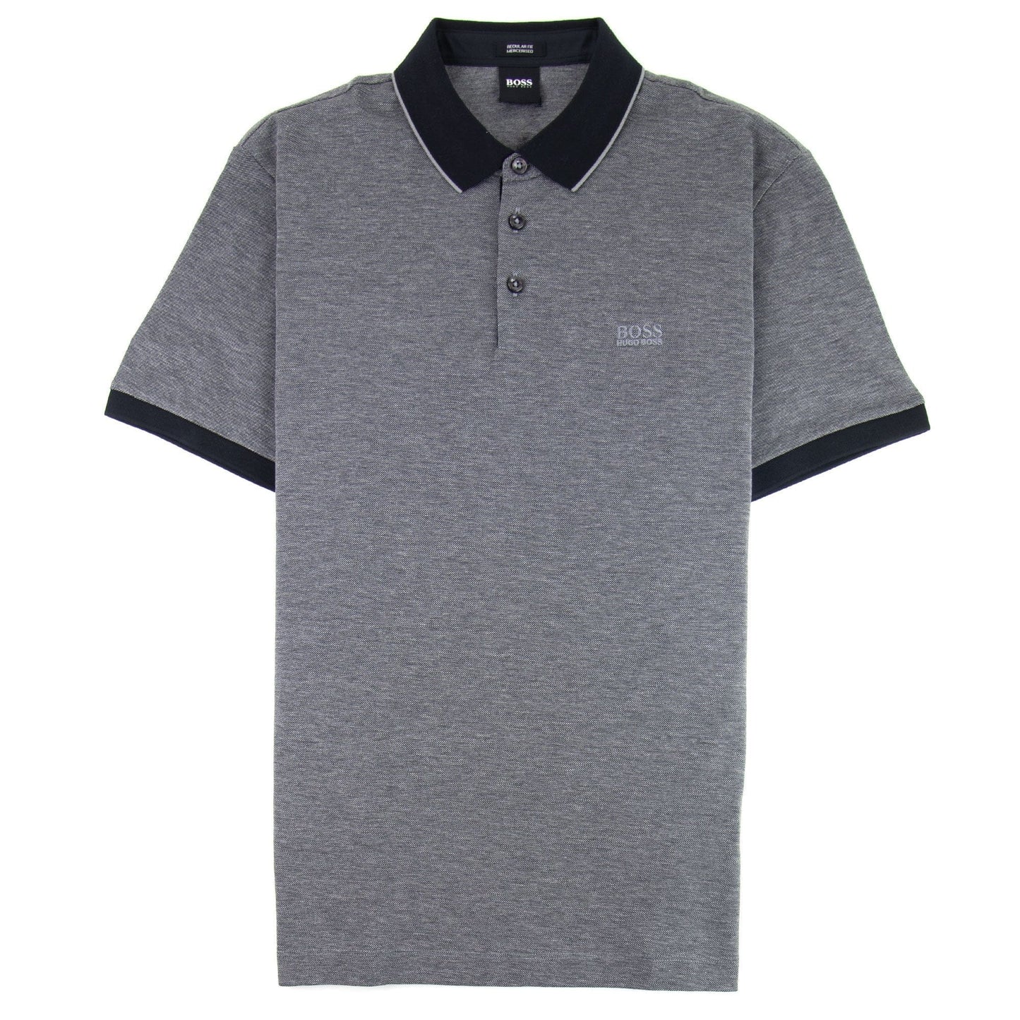 Hugo Boss Short Sleeve Prout Polo 001 Black